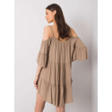Dámské šaty TW SK BI 80840.20 béžová - camel - Och Bella