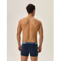Pánské boxerky 3PACK Jarl 41930-MLC Jeans modrá vzor - Henderson