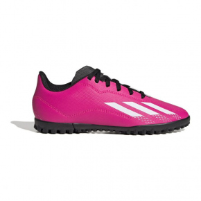 Dětské sportovní boty kopačky X Speedportal.4 TF Jr GZ2446 Neon růžová - Adidas