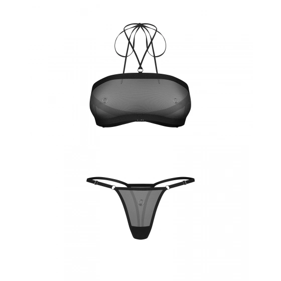 Dámský sexy set Orinelle 2-Pcs Set černý - Obsessive