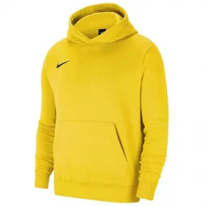 Juniorská mikina s kapucí CW6896 719 Žlutá - Nike
