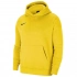 Juniorská mikina s kapucí CW6896 719 Žlutá - Nike