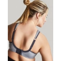 Podprsenka balkonetka Sports Balconnet charcoal marl 9441 melanž - Sculptresse