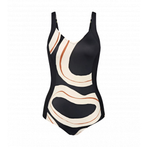 Dámské jednodílné plavky Summer Allure OW 01 černé - Triumph