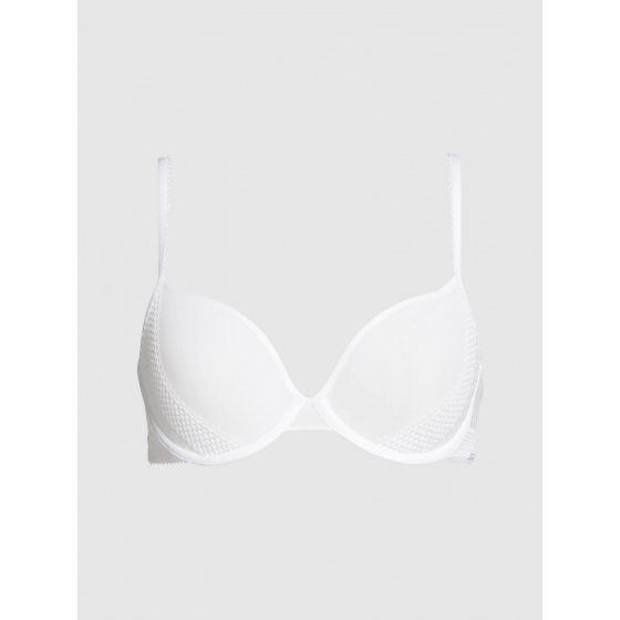 Dámská podprsenka QF5893E-100 bílá - Calvin Klein