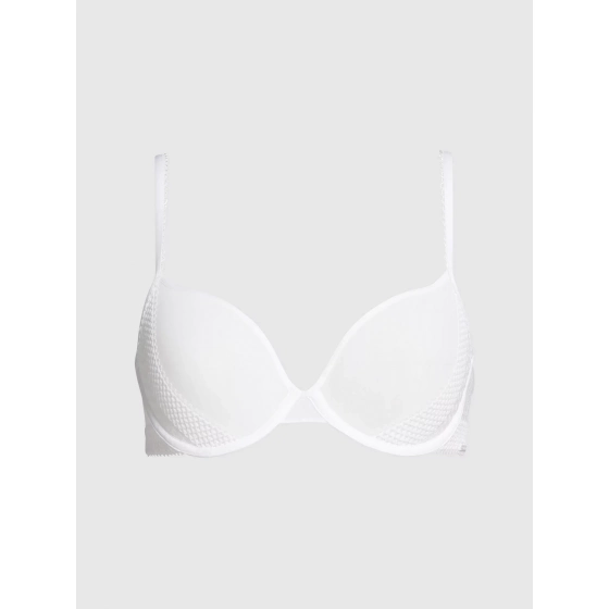 Dámská podprsenka QF5893E-100 bílá - Calvin Klein
