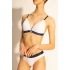 Krajková vyztužená podprsenka 164298 1P216 00010 bílá - Emporio Armani