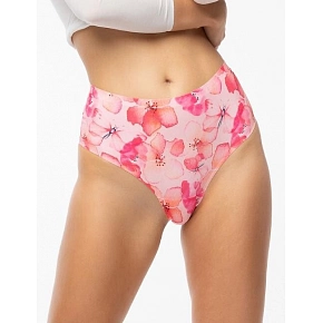 Dámské kalhotky Mallow Simple Brasil Maxi růžové - Julimex