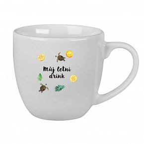 Personalizovaný keramický hrníček 400 ml s letním mixem 