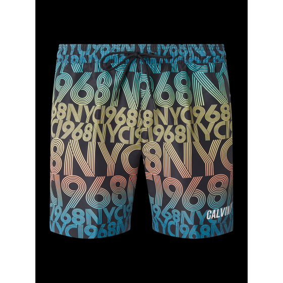 Pánské plavecké šortky KM0KM00427-0GL vícebarevná - Calvin Klein