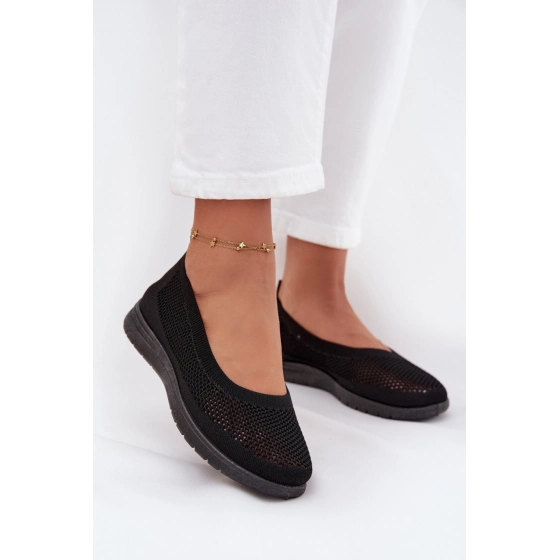 Dámské balerínky NB738 Černá - Seastar