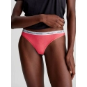 Dámská tanga 3Pack 000QD5209E NP4 vícebarevné - Calvin Klein