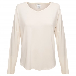 Dámské Tričko s dlouhým rukávem QS6143E - Calvin Klein Dámské Tričko s dlouhým rukávem QS6143E - Calvin Klein