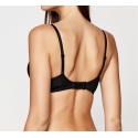 Plunge push up podprsenka QF5613E  UB1 černá - Calvin Klein