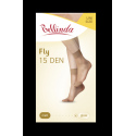 Dámské silonkové ponožky FLY SOCKS 15 DEN Almond - BELLINDA