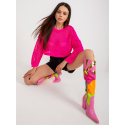 Dámský svetr BA SW 9008.35P fluo růžový - FPrice