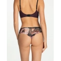 Dámské kalhotky Velvet Bloom Tanga Brasil - Julimex