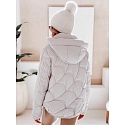 Dámská zimní bunda TY5042  sv. šedá - FashionStreet