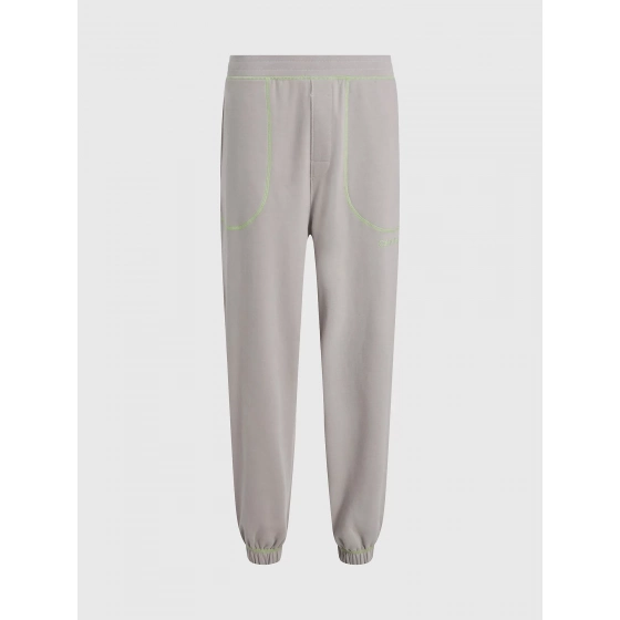 Pánské teplákové kalhoty NM2459E PET béžová - Calvin Klein