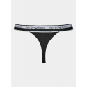 Dámská tanga 2Pack 164522 4R227 00020 černá - Emporio Armani