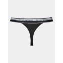 Dámská tanga 2Pack 164522 4R227 00020 černá - Emporio Armani