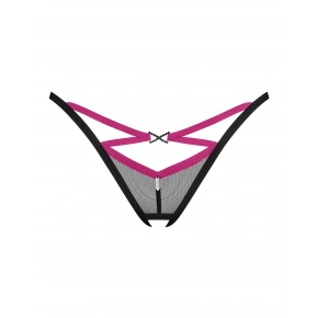 Dámská sexy tanga Novenes crotchless Thong - Obsessive