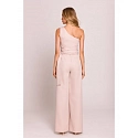 Kombinéza na jedno rameno M845 světle béžová - Moe