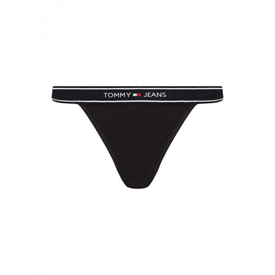 Dámská tanga UW0UW05122 BDS černé - Tommy Hilfiger
