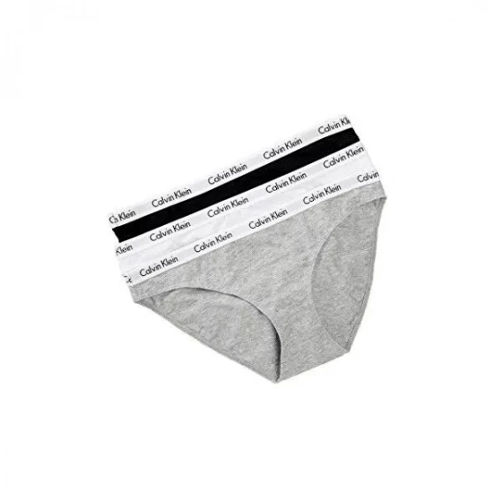 Kalhotky 3pcs QD3588E - 999 vícebarevná - Calvin Klein
