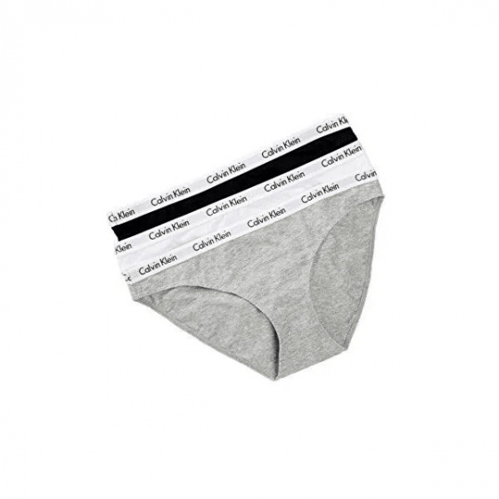 Kalhotky 3pcs QD3588E - 999 vícebarevná - Calvin Klein