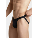 Pánské erotik slipy-tanga Jock strap MP-1571 Tmavě modrá - Atlantic