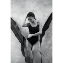 Dámské jednodílné plavky Perfect Black L8 7703.001 Černá - Anita