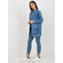 Dámská džínová bunda HM KR M229.55 Modrá jeans - FPrice