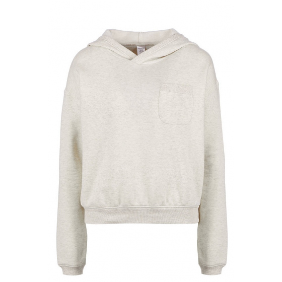 Dámské mikina QS5612E-SZH béžová - Calvin Klein