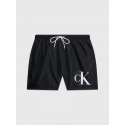 Dárkové balení pánských plavek a ručníku KM0KM00849 BEH černá - Calvin Klein