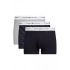 Pánské boxerky 3Pack UM0UM02768 0Y1 šedé/černé/potisk - Tommy Hilfiger