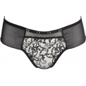 Dámské tanga Brasiliana V-10555 Černá - Axami