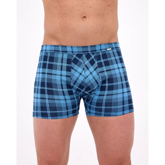 Pánské boxerky Prime 904/128 Světle modrá s modrou vzor - Cornette