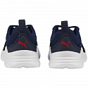 Dětské boty Wired Run PS Jr 374216 21 modro-bílé - Puma