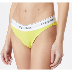 Dámské kalhotky F3787E ZIR - žlutá - Calvin Klein