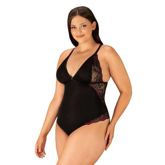 Jemné body Vanessme teddy 2XL/3XL - Obsessive
