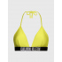 Dámský plavkový vrchní díl bikin KW0KW01967 LRF neon.žlutá - Calvin Klein