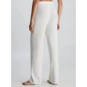 Dámské kalhoty 000QS7058E 101 ecru - Calvin Klein