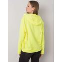 Dámská mikina EM BL ES 21 525.10 Neon žlutá - EXmoda Fashion