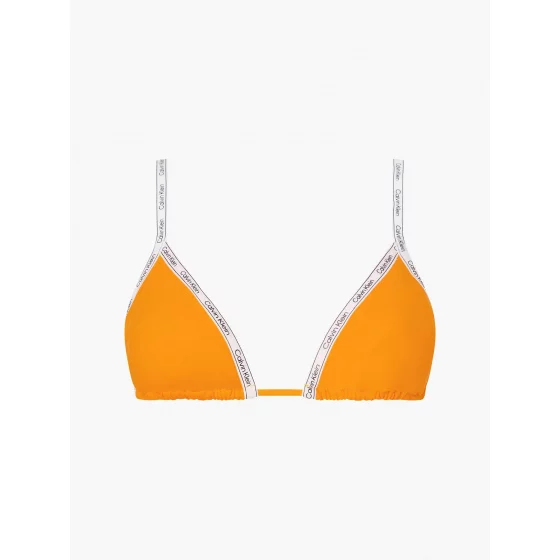 Vrchní díl plavek KW01604 ZEG oranžové - Calvin Klein