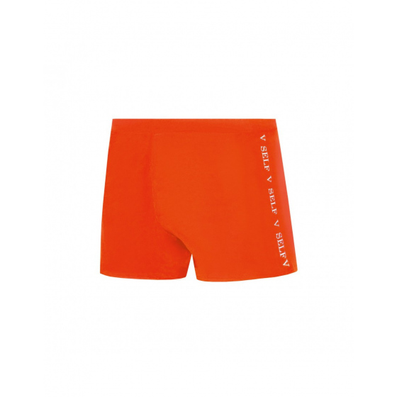 Pánské plavky S96D-5 oranžové - Self