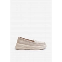 Dámské mokasíny Filidia 24PB18-6889 krémové - Evento