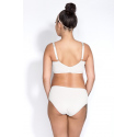 Dámská podprsenka kojící top Easy Bra MAMA basic bílá s květy  - Mitex