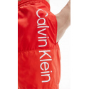 Pánské koupací kraťasy - KM00729 XNL - červená - Calvin Klein
