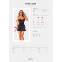 Elegantní košilka Serena Love chemise - Obsessive